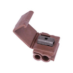 Tan Self-Stripping Connector Electrical Self-Strip To 10 Gauge