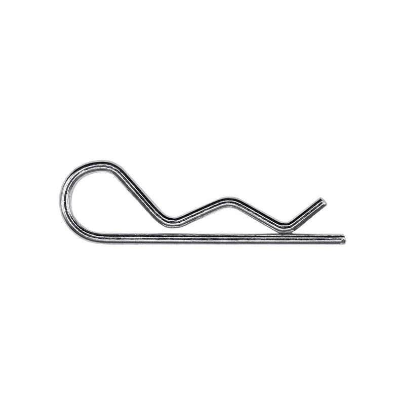 1/16" Hairpin Cotter - 062 Wire, Zinc, 5/16" Eye Id, 3/8" - 1/2" Shaft Diameter