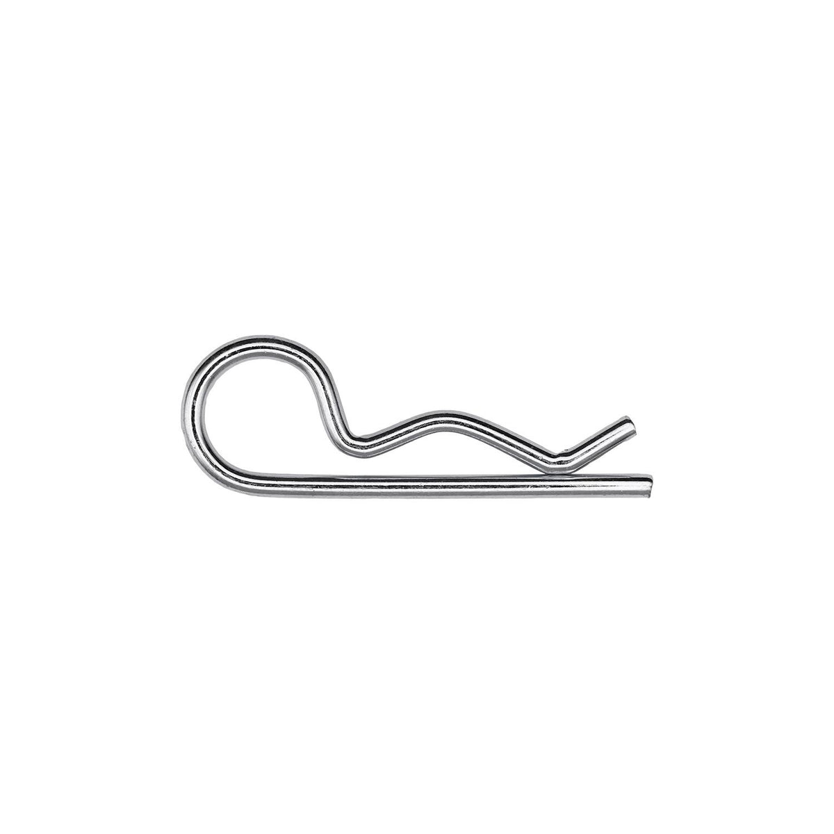 1/8"-125 Hairpin Cotter - 125 Wire, Zinc, 1/2" Eye Id