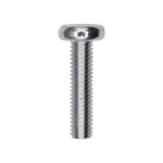 6mmx25mm DIN 85 Machine Screws, Zinc