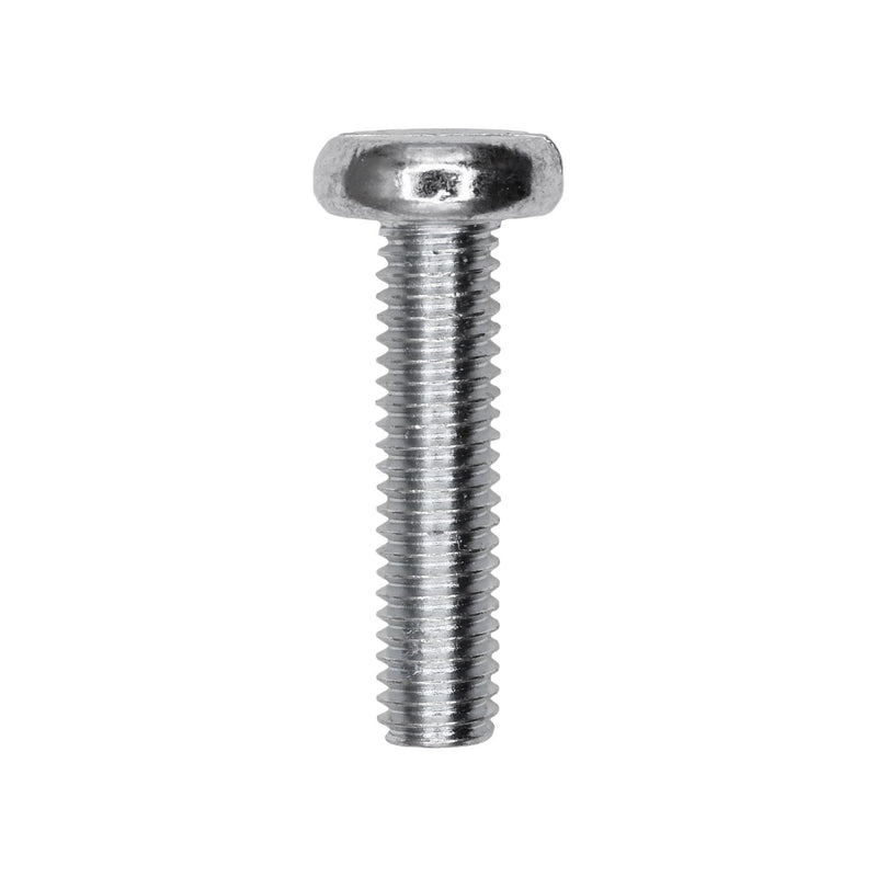 6mmx25mm DIN 85 Machine Screws, Zinc