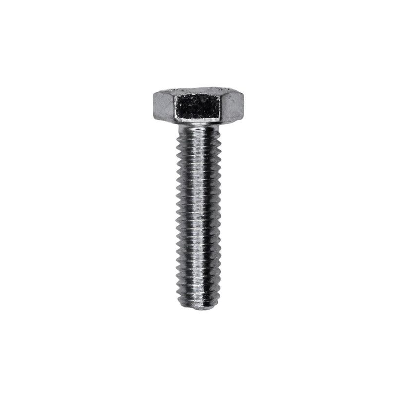 M4-.70x16mm Hex Head DIN 933 Cap Screw Class 8.8, Zinc