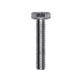 M4-.70x20mm Hex Head DIN 933 Cap Screw Class 8.8, Zinc