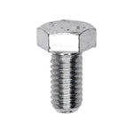 M5-0.80x10mm Hex Head DIN 933 Cap Screw Class 8.8, Zinc