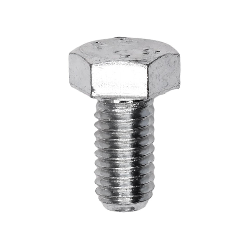 M5-0.80x10mm Hex Head DIN 933 Cap Screw Class 8.8, Zinc