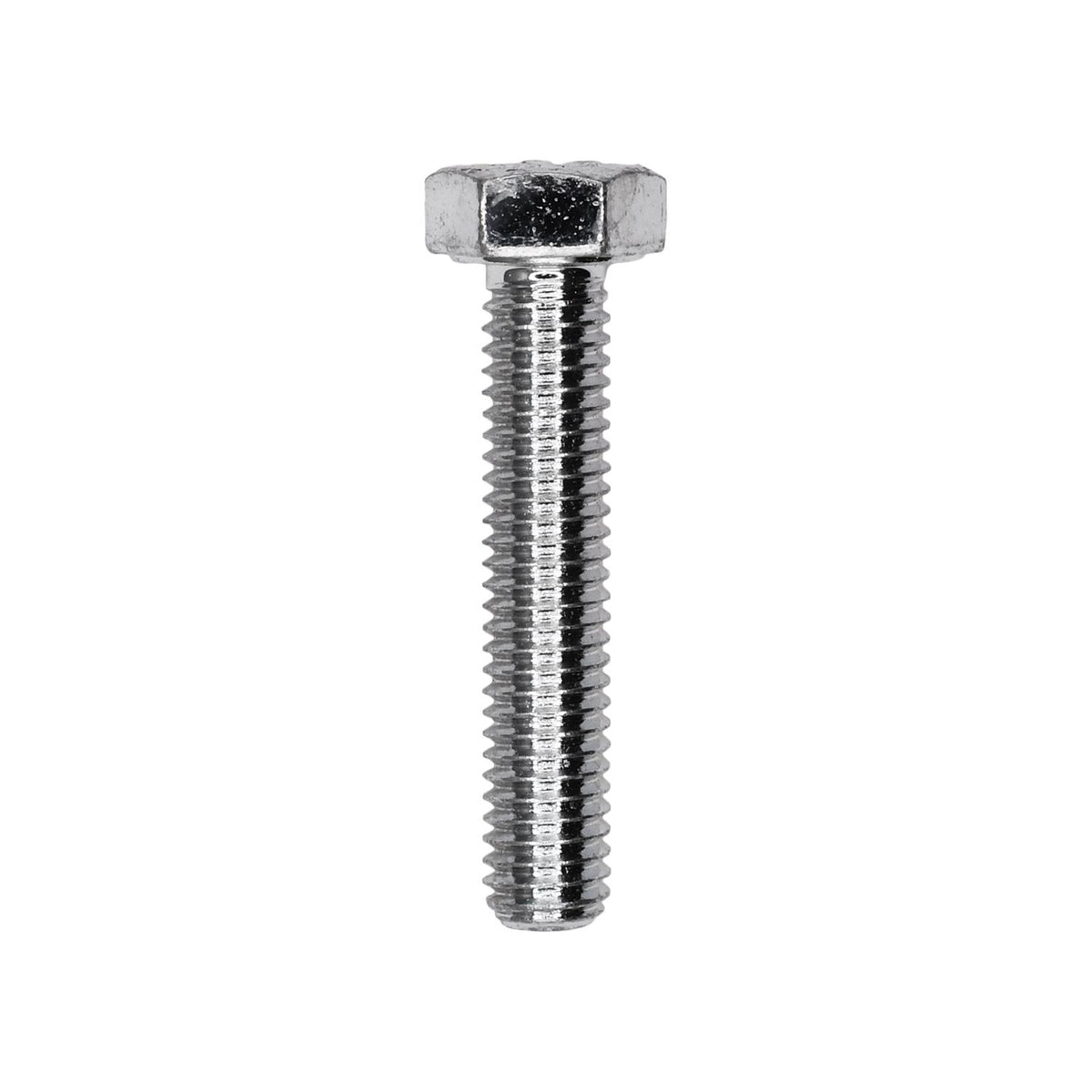 M5-0.80x25mm Hex Head DIN 933 Cap Screw Class 8.8, Zinc
