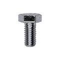 M6-1.0x12mm Hex Head DIN 933 Cap Screw Class 8.8, Zinc