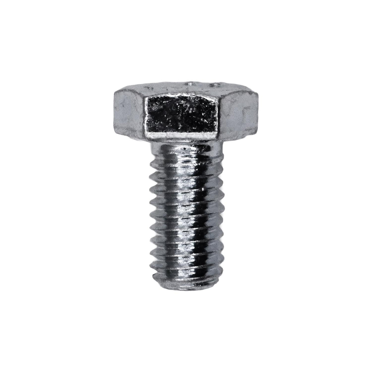M6-1.0x12mm Hex Head DIN 933 Cap Screw Class 8.8, Zinc