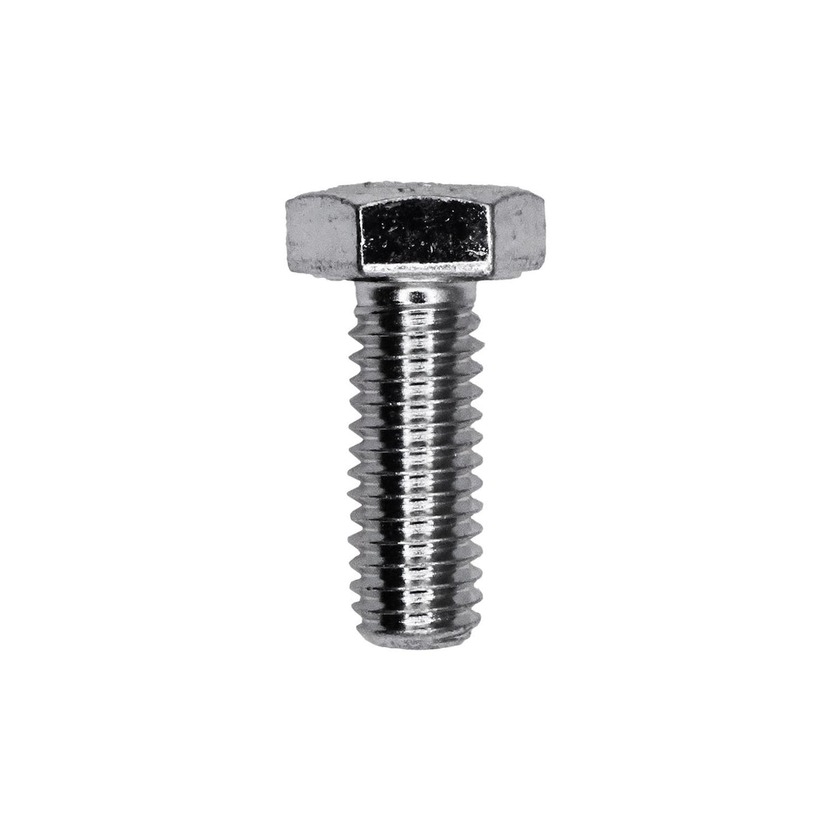 M6-1.0x16mm Hex Head DIN 933 Cap Screw Class 8.8, Zinc