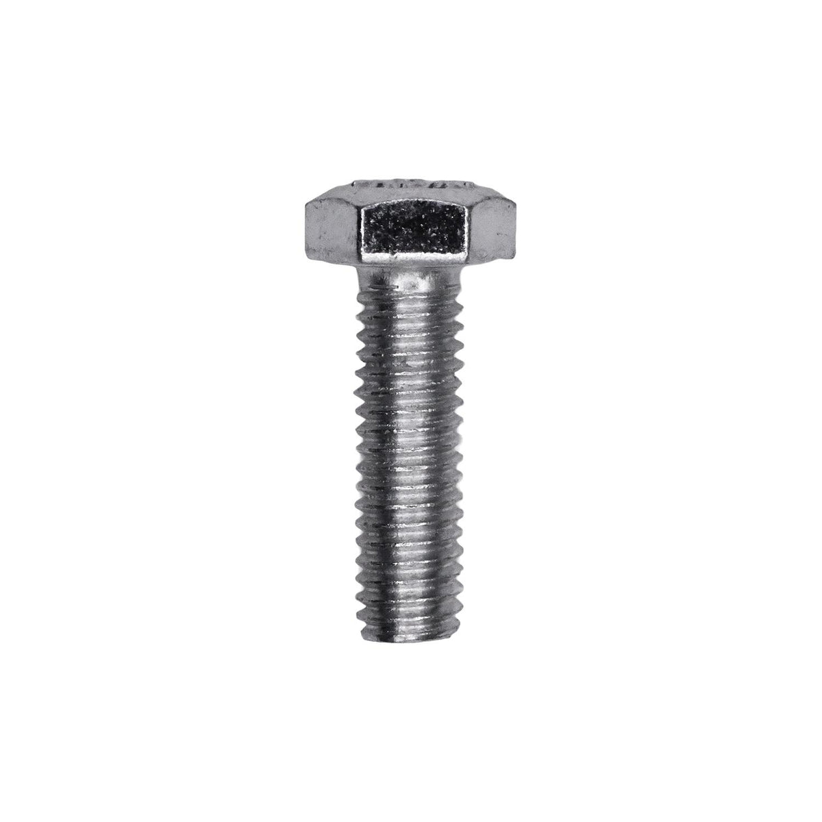 M6-1.0x20mm Hex Head DIN 933 Cap Screw Class 8.8, Zinc