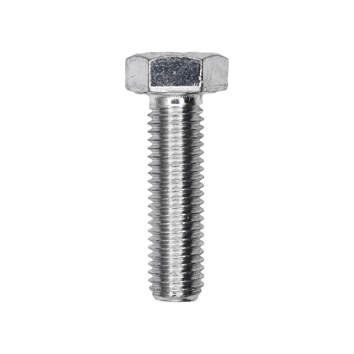 M7-1.0x25mm Hex Head DIN 933 Cap Screw Class 8.8, Zinc