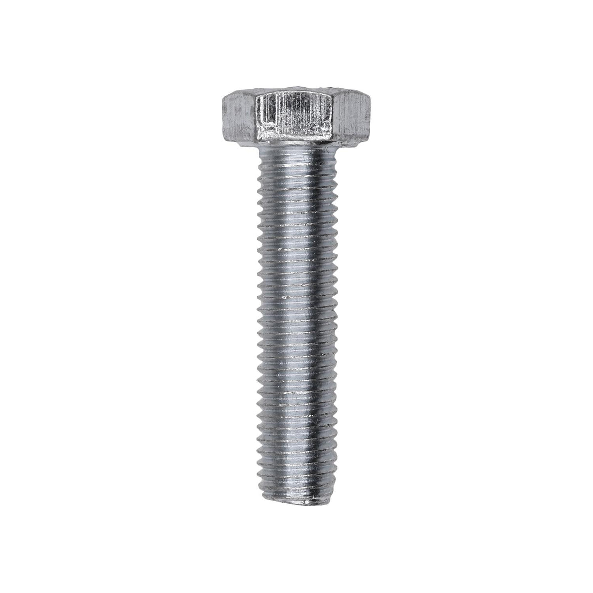 M7-1.0x30mm Hex Head DIN 933 Cap Screw Class 8.8, Zinc
