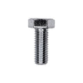 M8-1.25x20mm Hex Head DIN 933 Cap Screw Class 8.8, Zinc