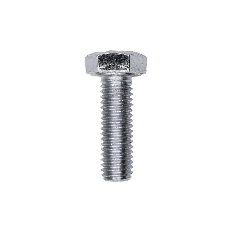 M8-1.25x25mm Hex Head DIN 933 Cap Screw Class 8.8, Zinc