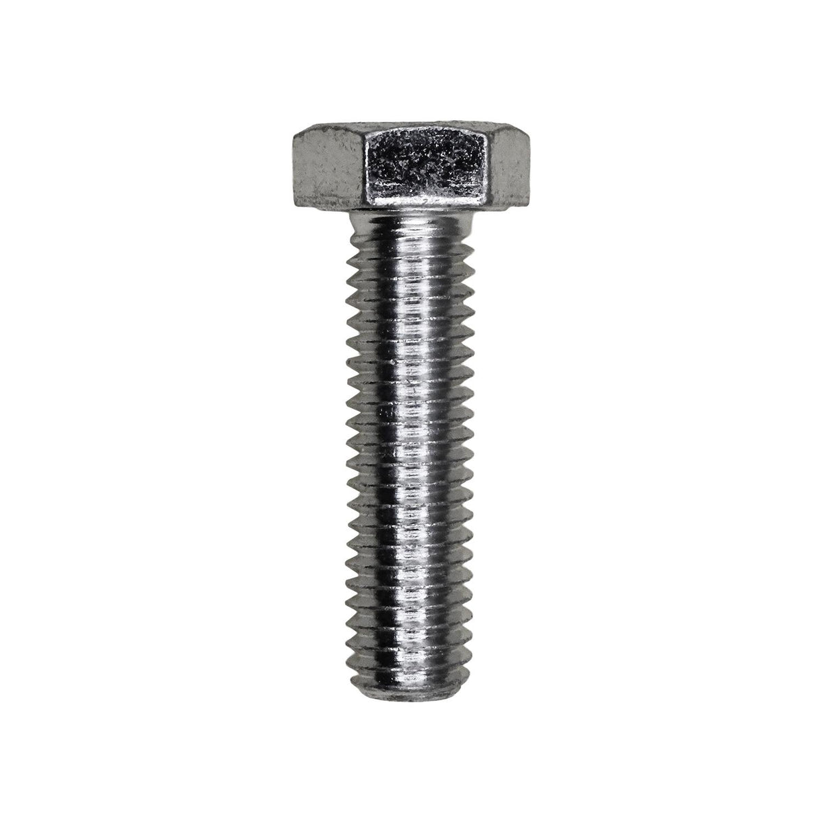 M8-1.25x30mm Hex Head DIN 933 Cap Screw Class 8.8, Zinc