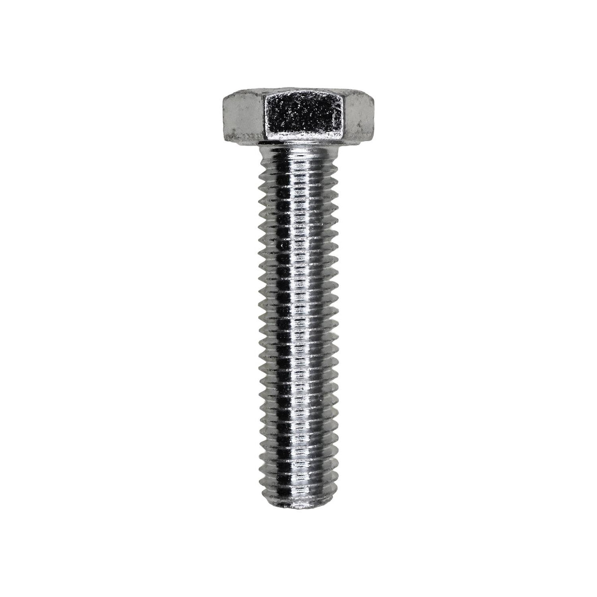 M8-1.25x35mm Hex Head DIN 931 Cap Screw Class 8.8, Zinc