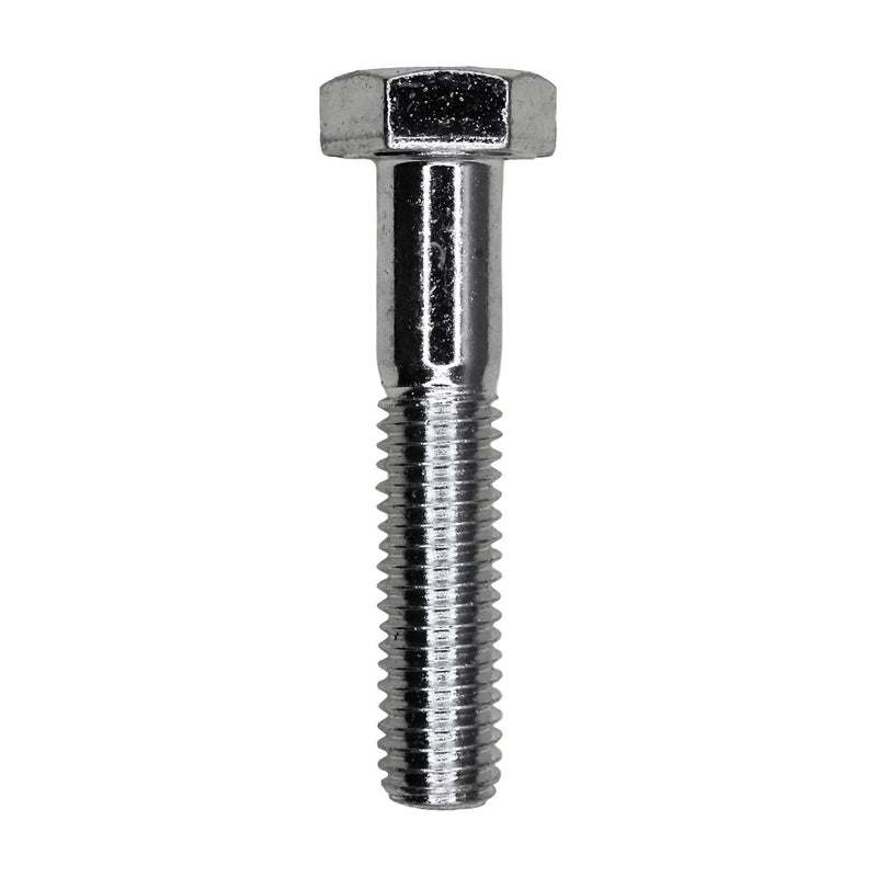 M8-1.25x40mm Hex Head DIN 931 Cap Screw Class 8.8, Zinc