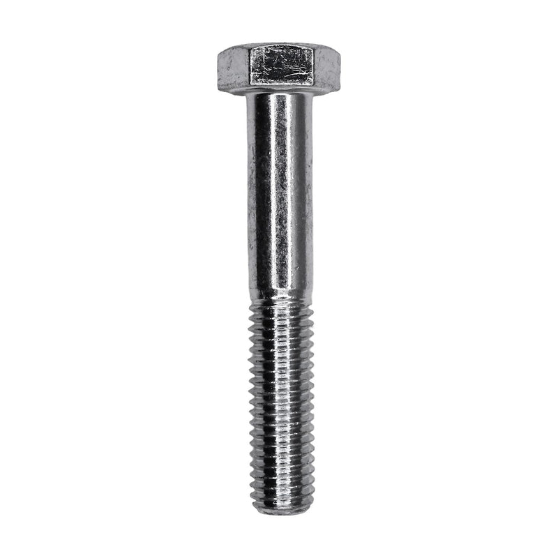 M8-1.25x50mm Hex Head DIN 931 Cap Screw Class 8.8, Zinc