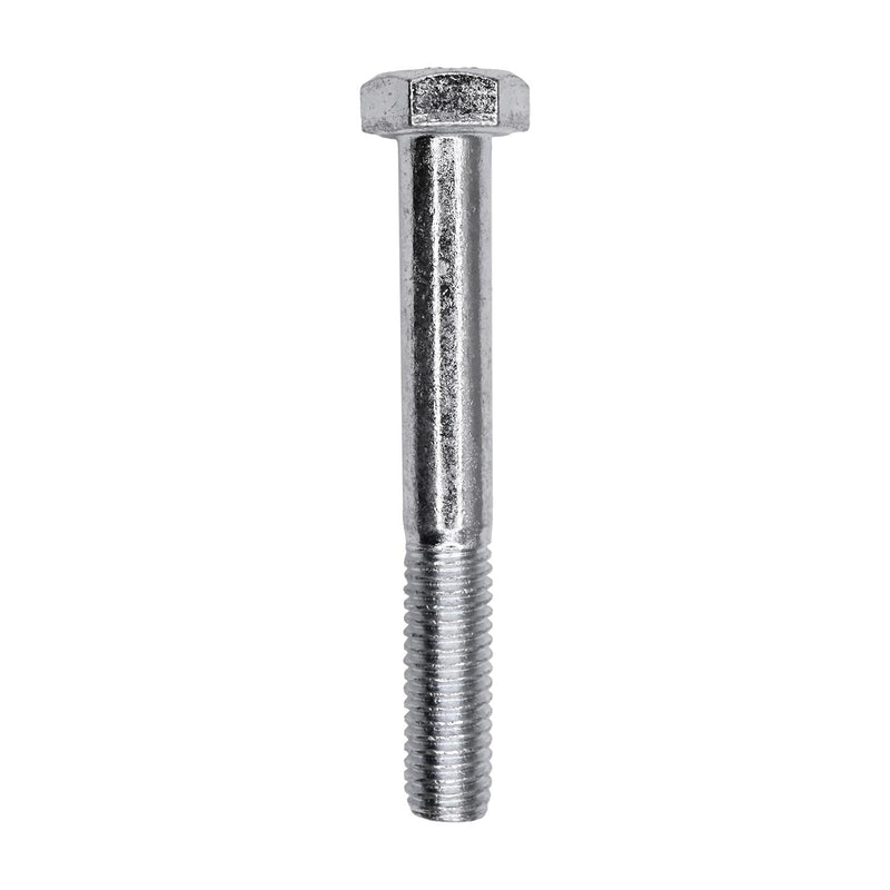 M8-1.25x60mm Hex Head DIN 931 Cap Screw Class 8.8, Zinc