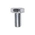 M10-1.5x20mm Hex Head DIN 933 Cap Screw Class 8.8, Zinc