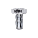 M10-1.5x20mm Hex Head DIN 933 Cap Screw Class 8.8, Zinc