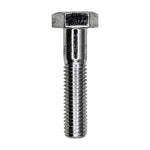 M10-1.5x45mm Hex Head DIN 931 Cap Screw Class 8.8, Zinc