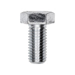 M12-1.75x25mm Hex Head DIN 933 Cap Screw Class 8.8, Zinc