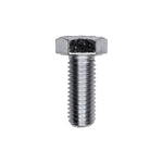 M12-1.75x30mm Hex Head DIN 933 Cap Screw Class 8.8, Zinc