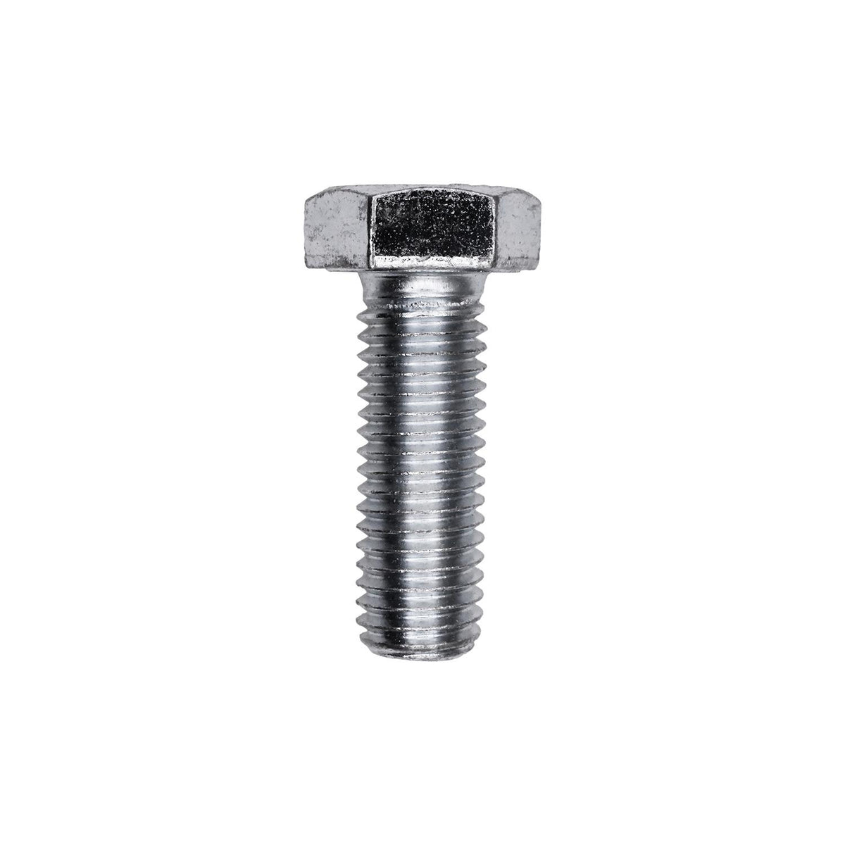M12-1.75x35mm Hex Head DIN 933 Cap Screw Class 8.8, Zinc