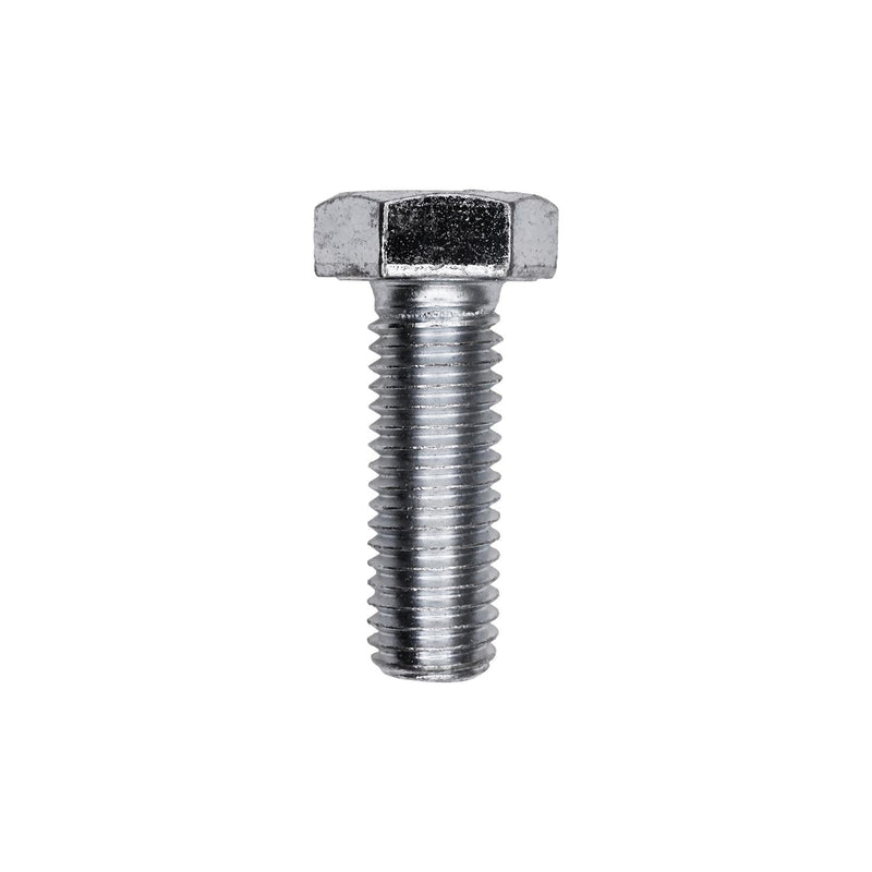 M12-1.75x35mm Hex Head DIN 933 Cap Screw Class 8.8, Zinc