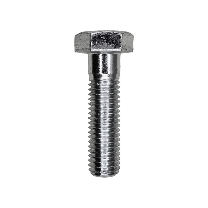 M12-1.75x45mm Hex Head DIN 931 Cap Screw Class 8.8, Zinc