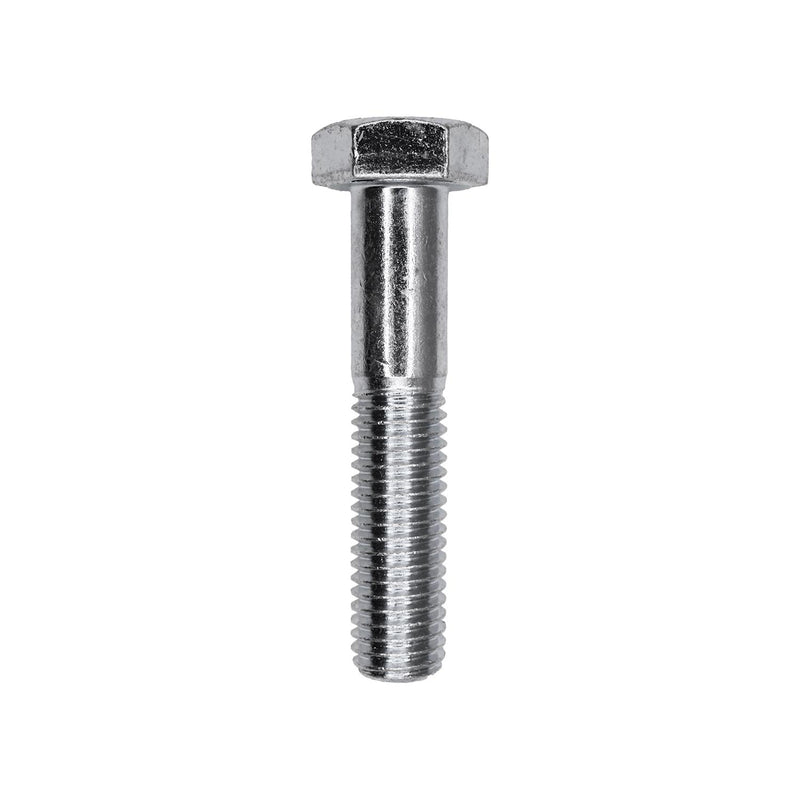 M12-1.75x60mm Hex Head DIN 931 Cap Screw Class 8.8, Zinc
