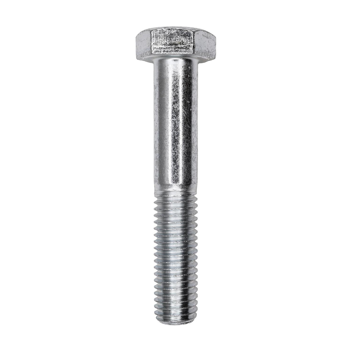 M12-1.75x70mm Hex Head DIN 931 Cap Screw Class 8.8, Zinc