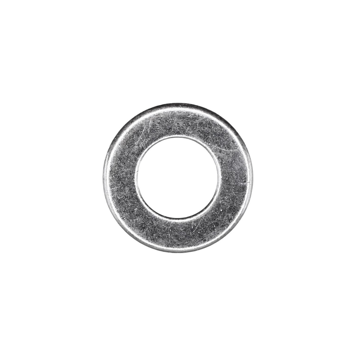 10mm DIN 125 Metric Flat Washer, 10.5mm ID, 21mm OD, Zinc, 2mm Thickness