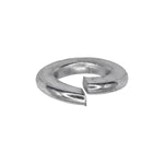 5mm DIN 127 Metric Lock Washers, 5.1mm ID, 9mm OD, Zinc