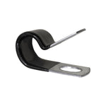 1/2" Closed Clamp - Galvanized Vinyl Coated