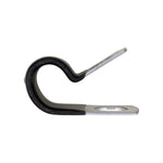 1/2" Closed Clamp - Galvanized Vinyl Coated
