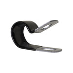 5/8" Closed Clamp - Galvanized Vinyl Coated