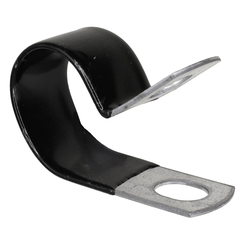 7/8" Closed Clamp - Galvanized Vinyl Coated