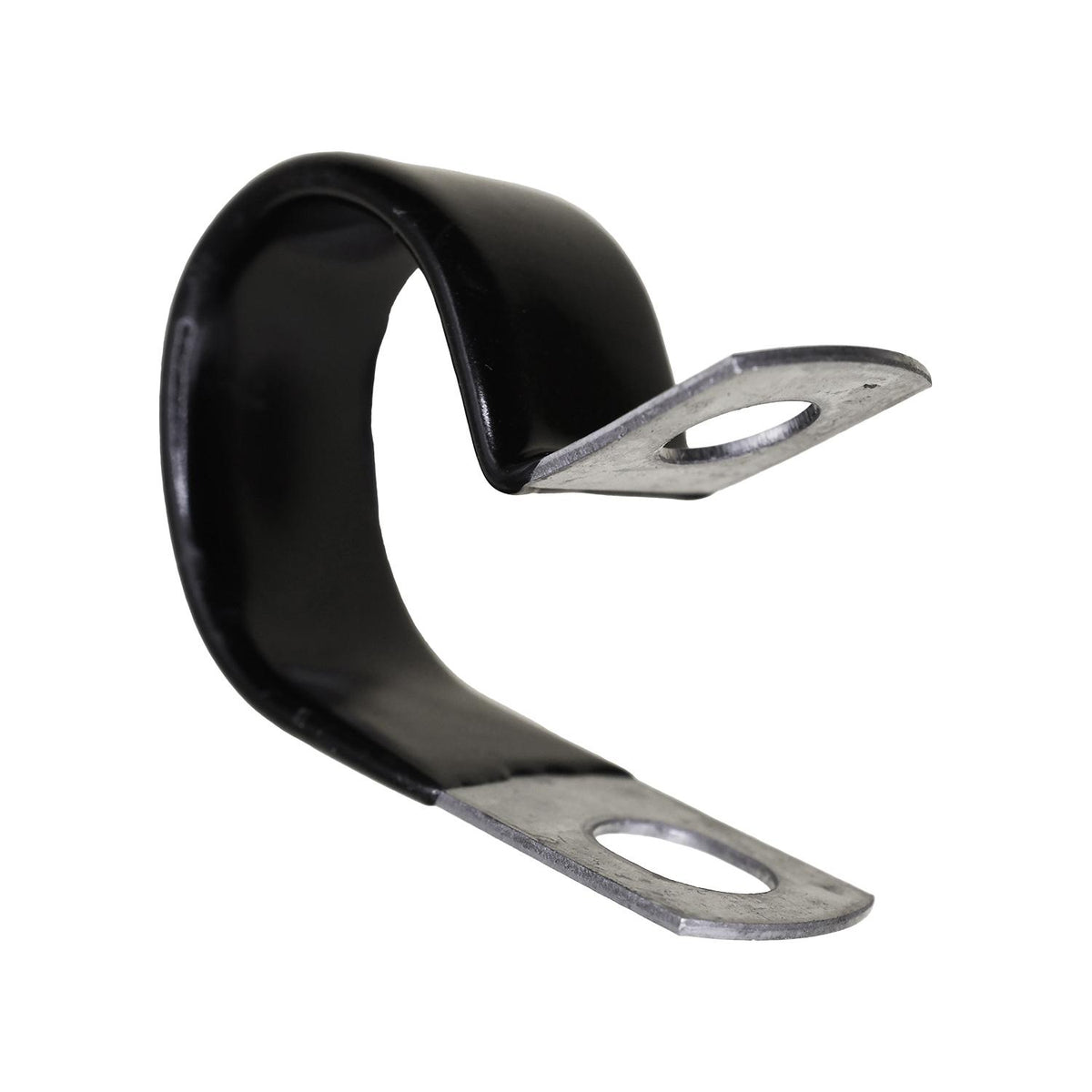 1" Closed Clamp Galvanized Vinyl Coated