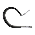 1-1/4" Closed Clamp - Galvanized Vinyl Coated