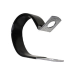 1-1/2" Closed Clamp - Galvanized Vinyl Coated