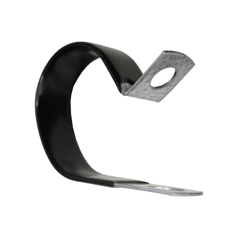 1-1/2" Closed Clamp - Galvanized Vinyl Coated