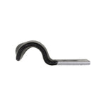 1/4" Insulated Half-Clamp - Galvanized Vinyl Coated