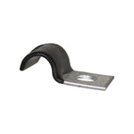 5/16" Insulated Half-Clamp - Galvanized Vinyl Coated
