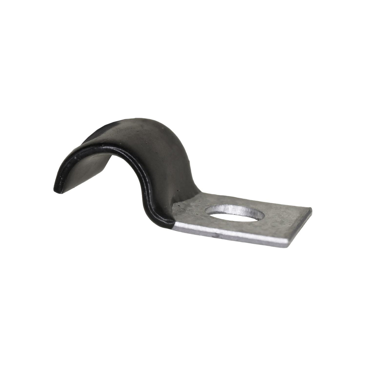 5/16" Insulated Half-Clamp - Galvanized Vinyl Coated