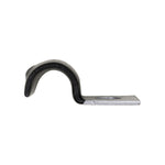 3/8" Insulated Half-Clamp - Galvanized Vinyl Coated