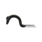 7/16" Insulated Half-Clamp - Galvanized Vinyl Coated