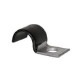 1/2" Insulated Half-Clamp - Galvanized Vinyl Coated