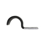 1/2" Insulated Half-Clamp - Galvanized Vinyl Coated